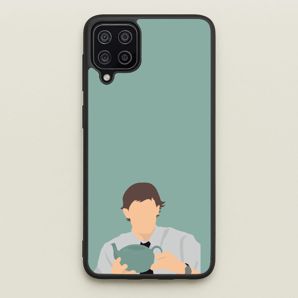 Jim's Tea Pot For Pam - The Office Phone Case for Galaxy A12