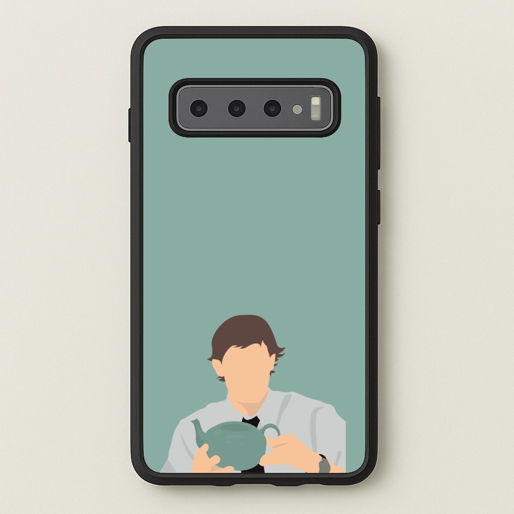 Jim's Tea Pot For Pam - The Office Phone Case for Galaxy S10 Plus