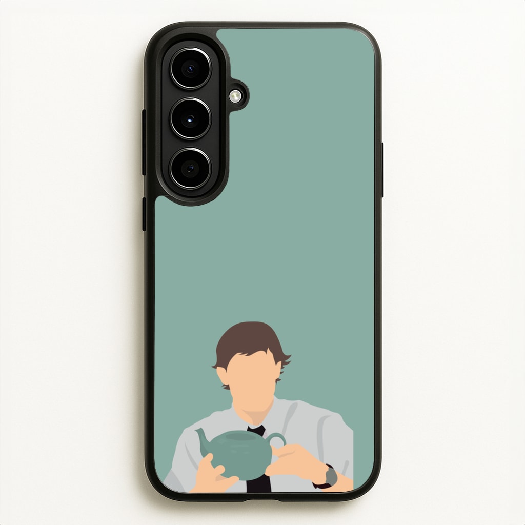 Jim's Tea Pot For Pam - The Office Phone Case for Galaxy A56