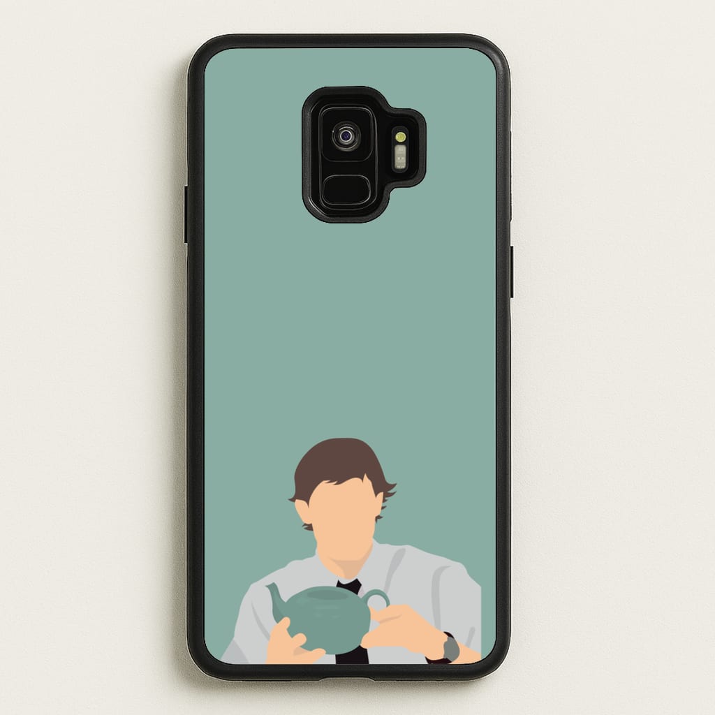 Jim's Tea Pot For Pam - The Office Phone Case for Galaxy S9