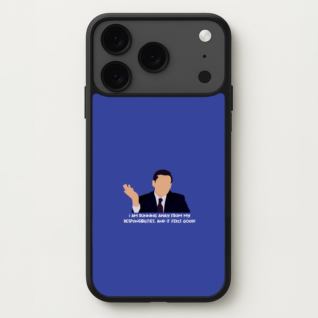 I Am Running Away From My Responsibilities Phone Case for iPhone 17 Pro Max