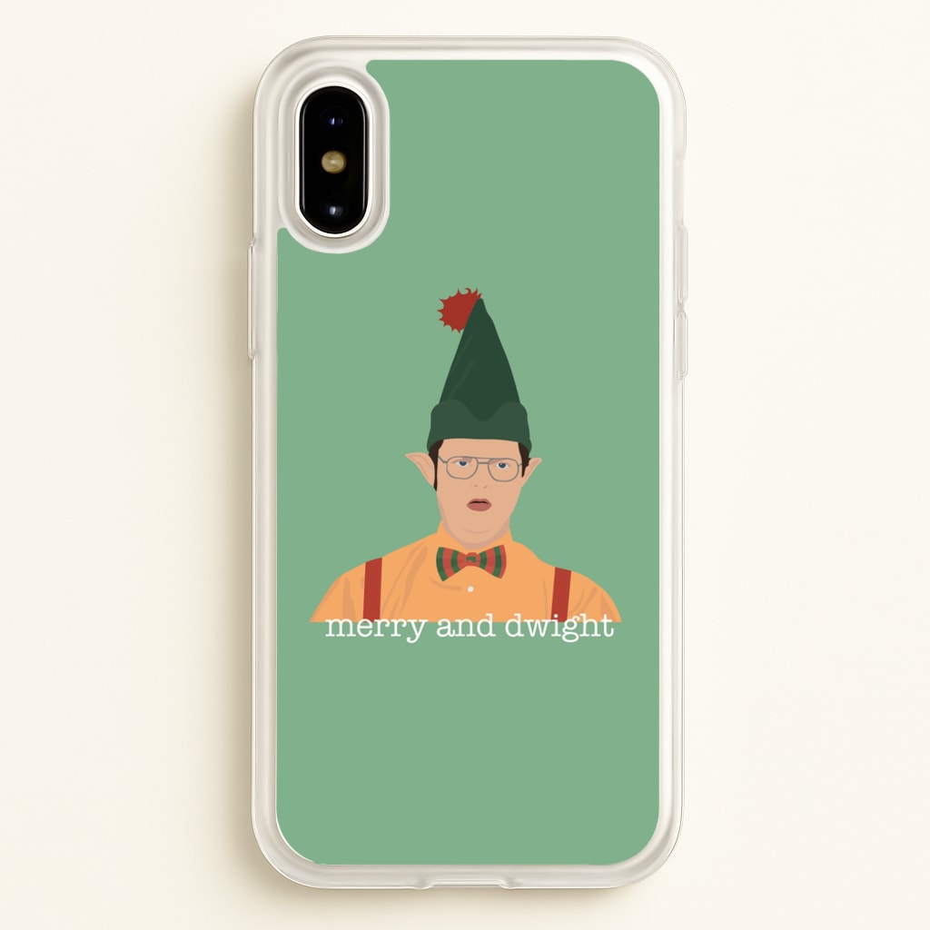 Merry And Dwight - The Office Phone Case for iPhone X / XS