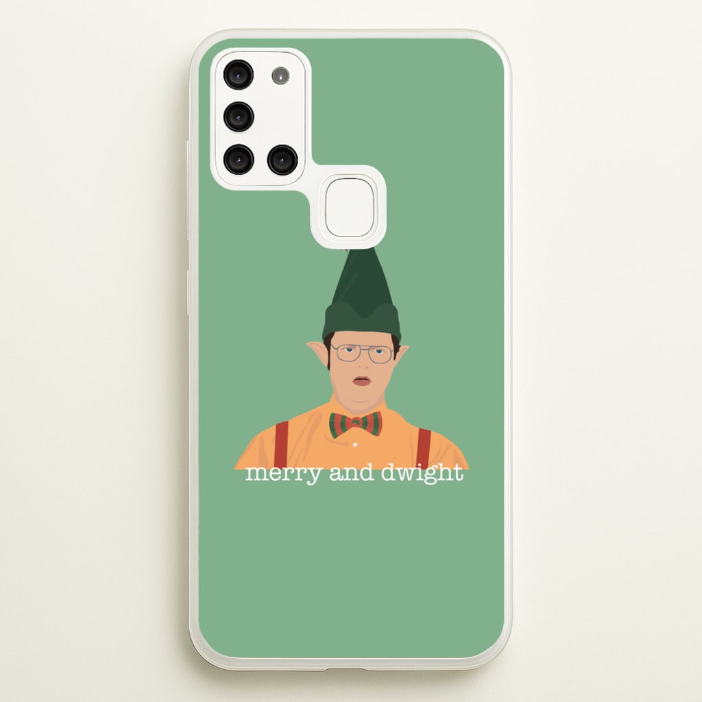Merry And Dwight - The Office Phone Case for Galaxy A21s