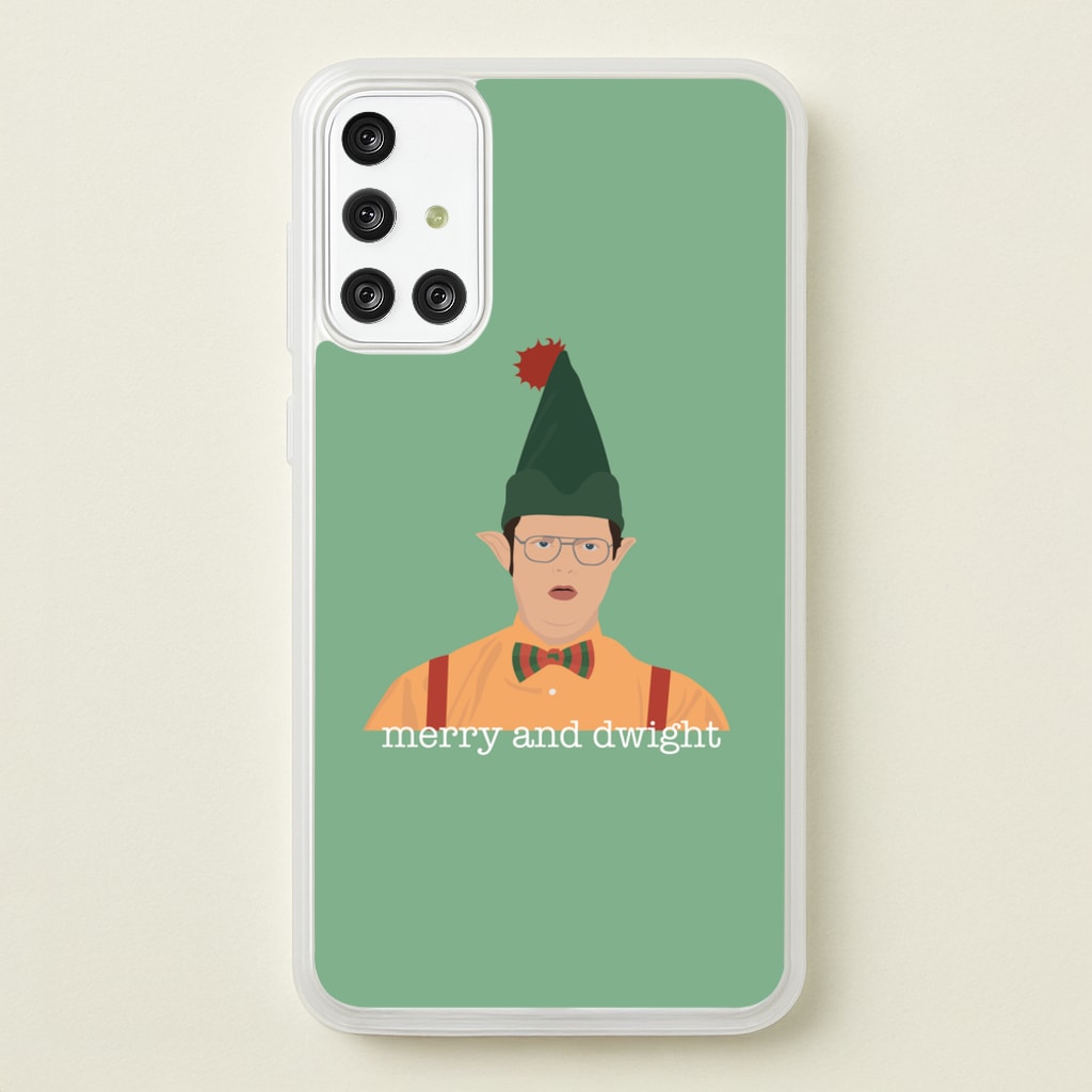 Merry And Dwight - The Office Phone Case for Galaxy A71