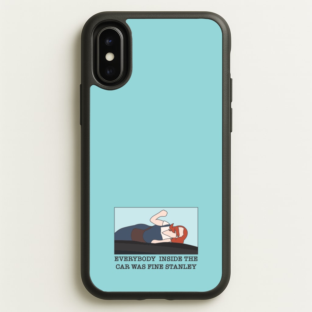 Everybody Inside The Car Was Fine Stanley - The Office Phone Case for iPhone X / XS