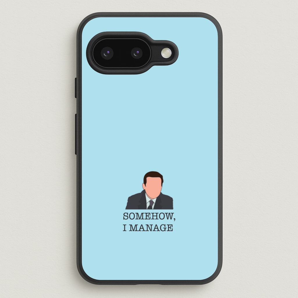 Somehow, I Manage - The Office Phone Case for Google Pixel 9a