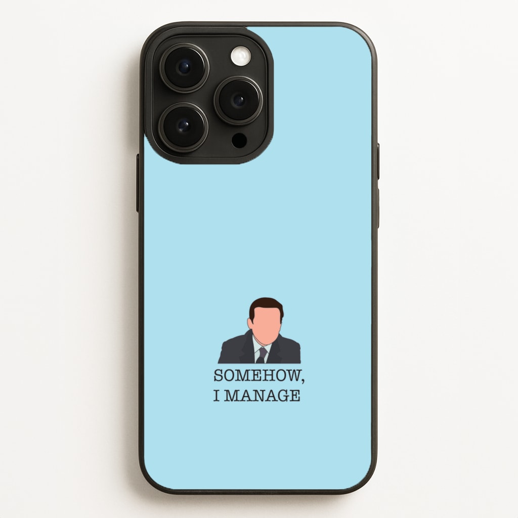 Somehow, I Manage - The Office Phone Case for iPhone 12 Pro Max