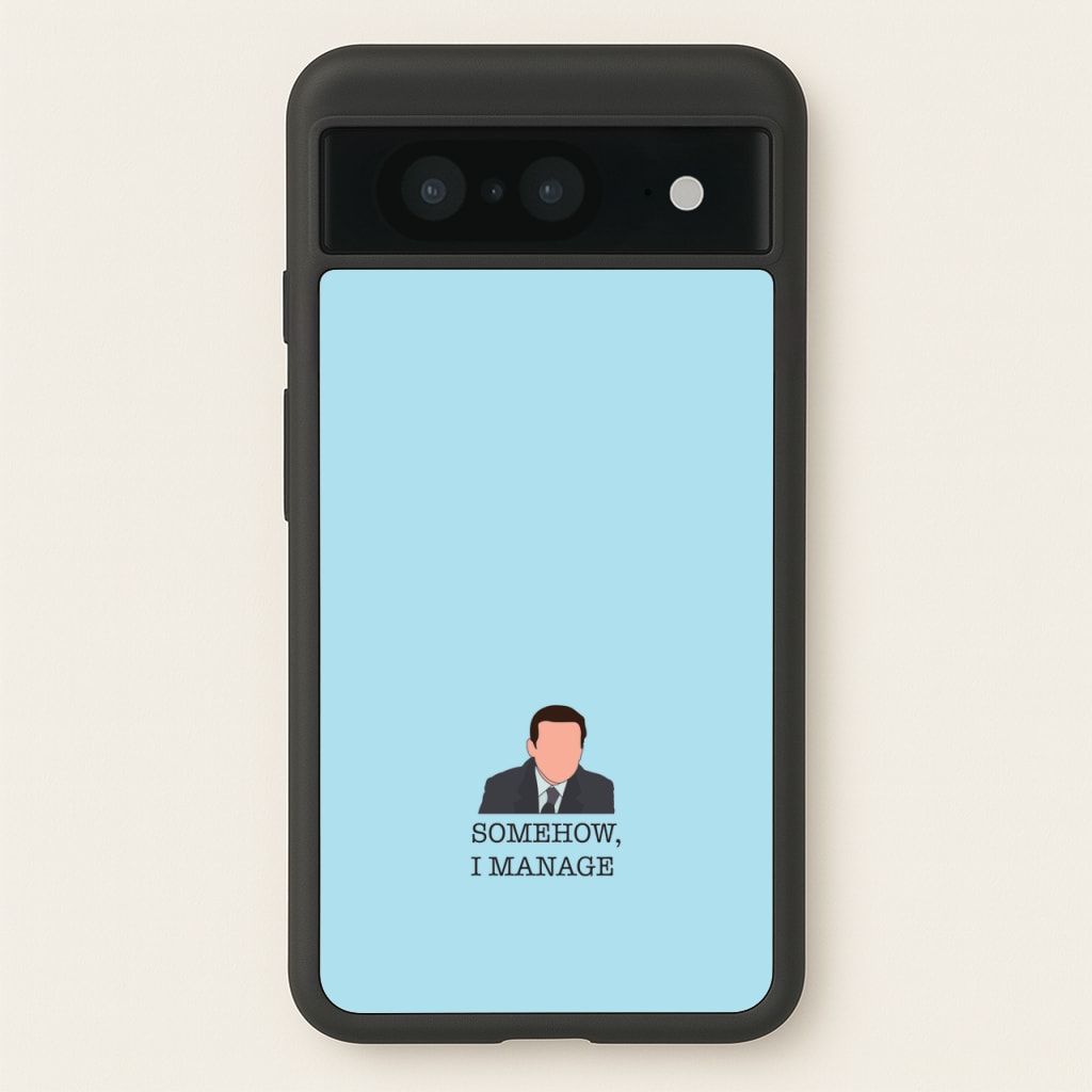 Somehow, I Manage - The Office Phone Case for Google Pixel 8