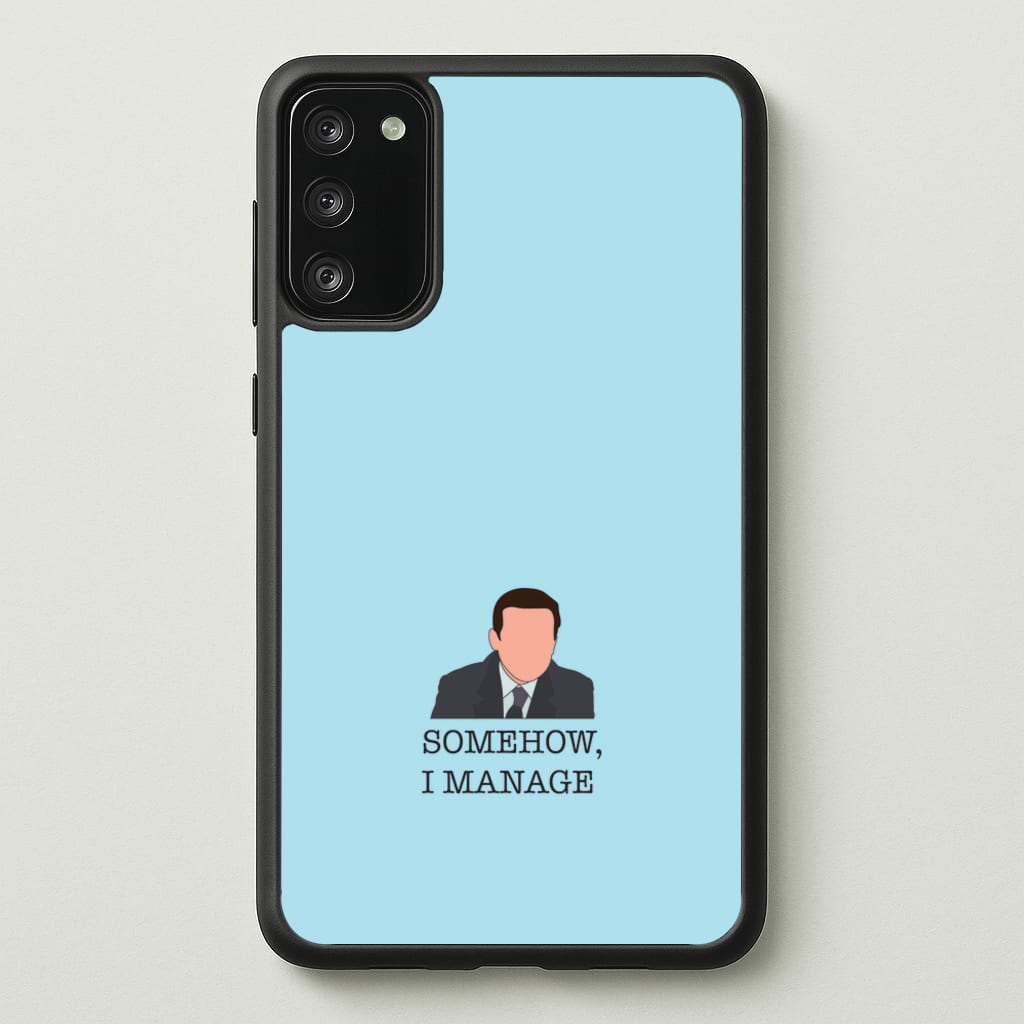 Somehow, I Manage - The Office Phone Case for Galaxy S20