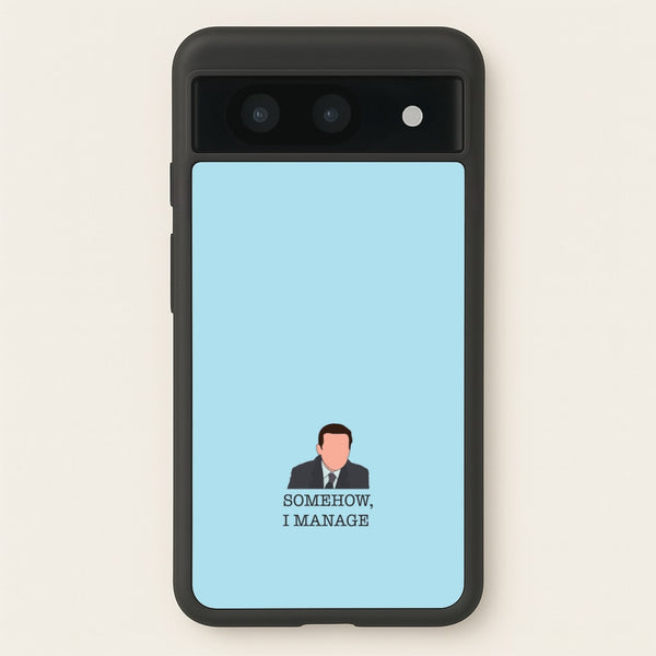 Somehow, I Manage - The Office Phone Case for Google Pixel 8a