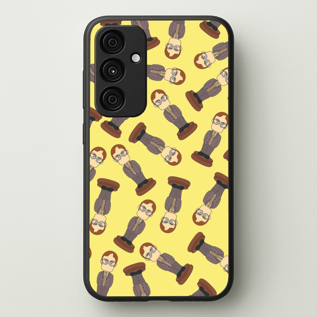 Dwight Pattern - The Office Phone Case for Galaxy A15
