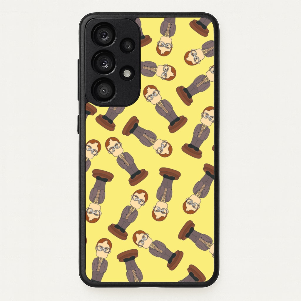 Dwight Pattern - The Office Phone Case for Galaxy A53