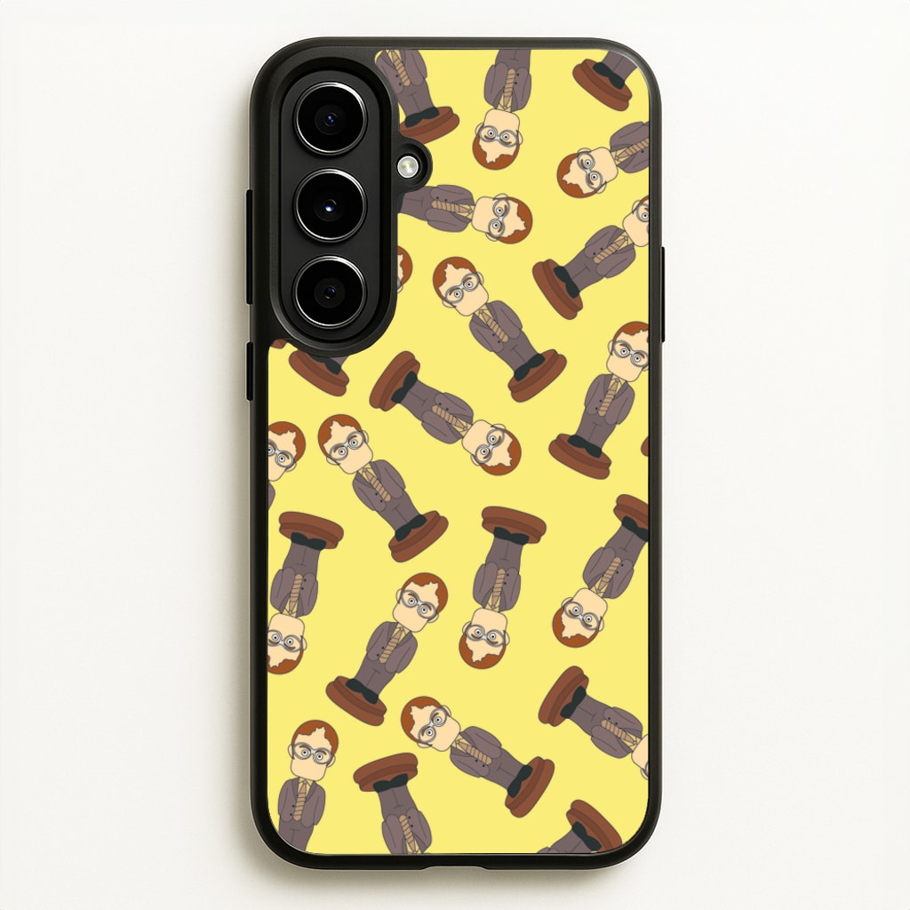 Dwight Pattern - The Office Phone Case for Galaxy A56