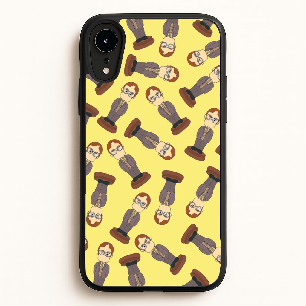 Dwight Pattern - The Office Phone Case for iPhone XR