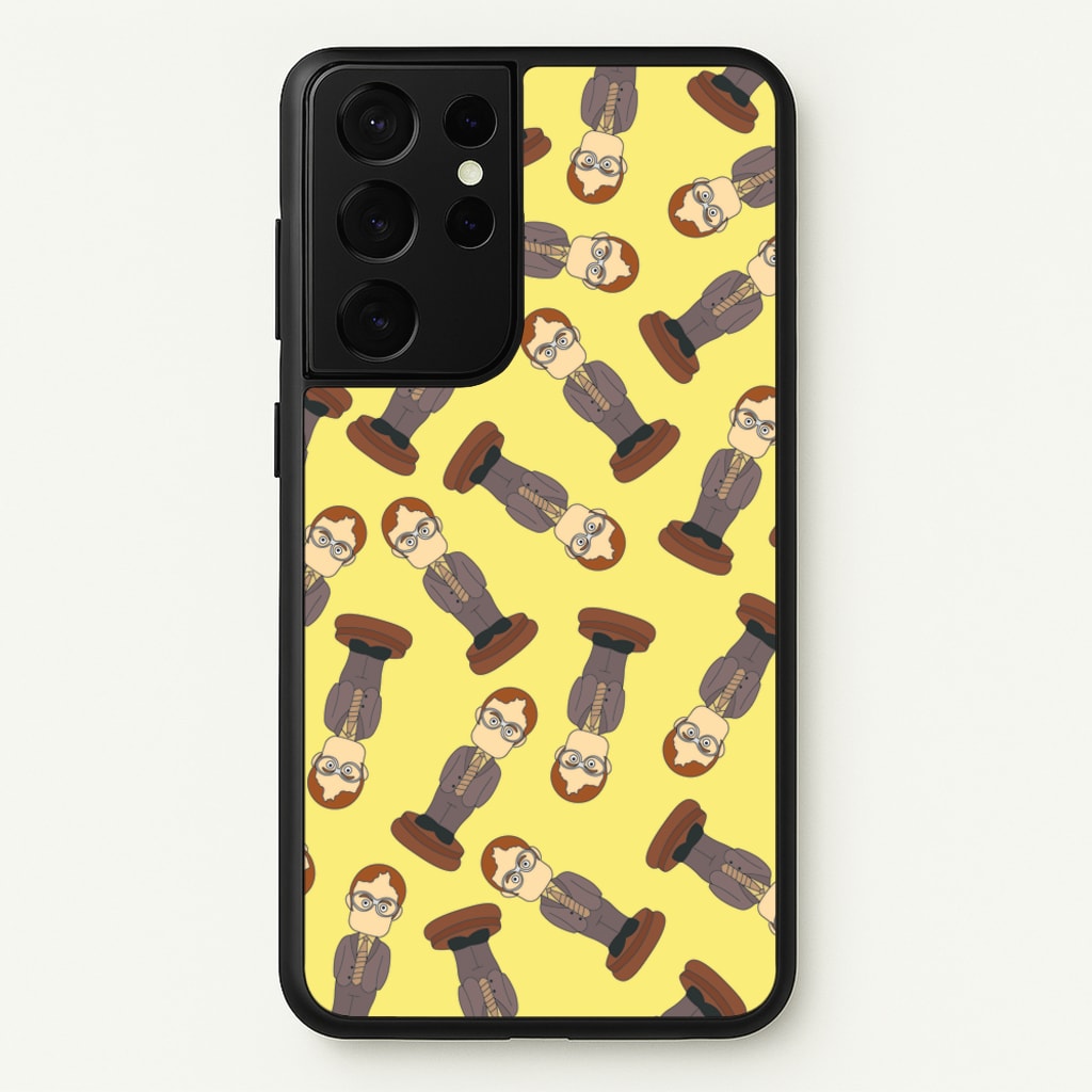 Dwight Pattern - The Office Phone Case for Galaxy S21 Ultra