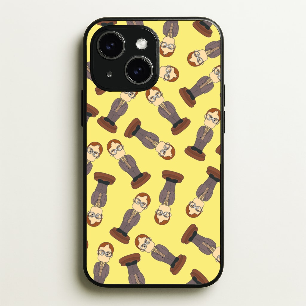 Dwight Pattern - The Office Phone Case for iPhone 14