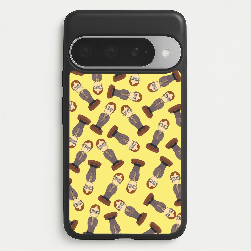 Dwight Pattern Phone Case for Google Pixel 10 Pro XL