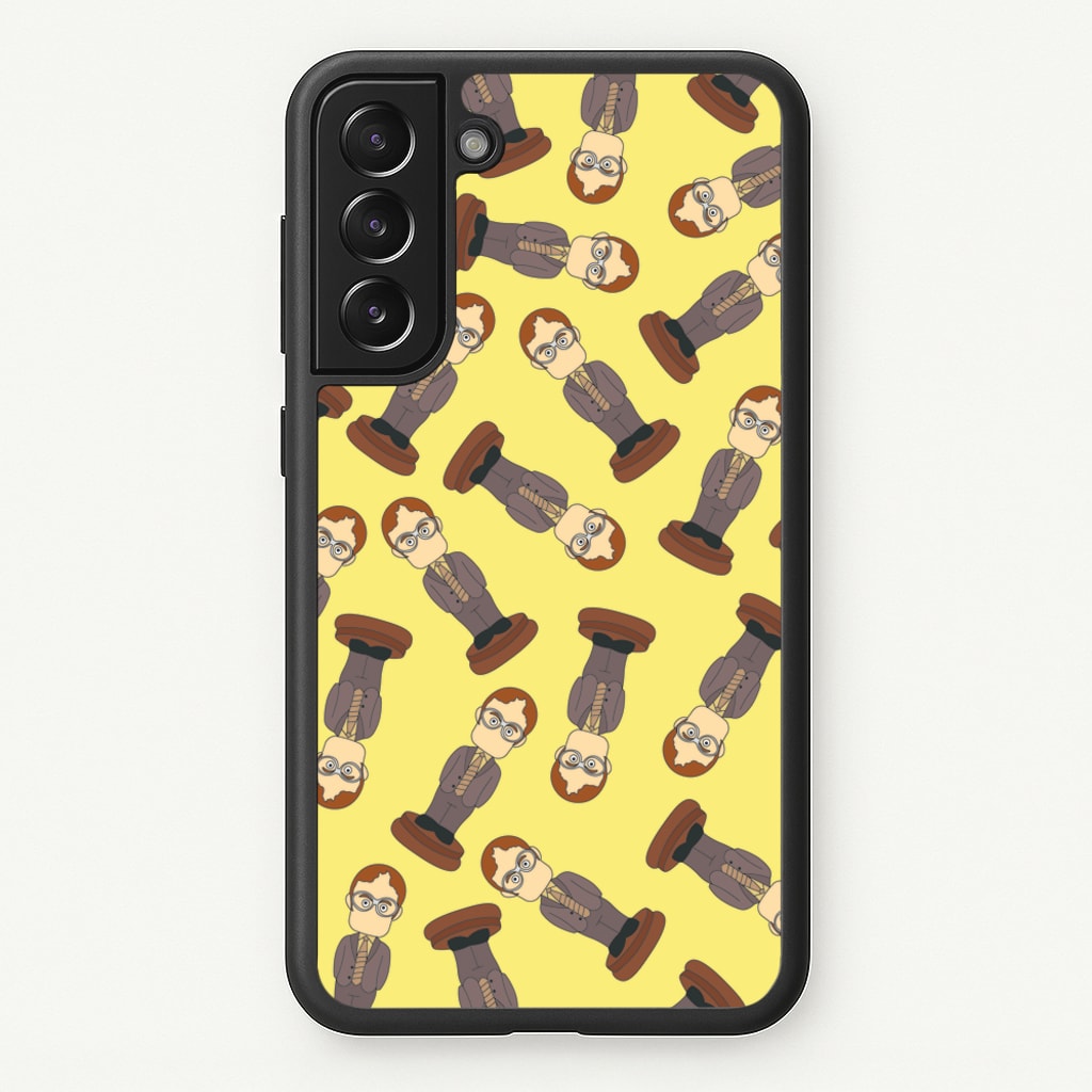 Dwight Pattern - The Office Phone Case for Galaxy S21FE