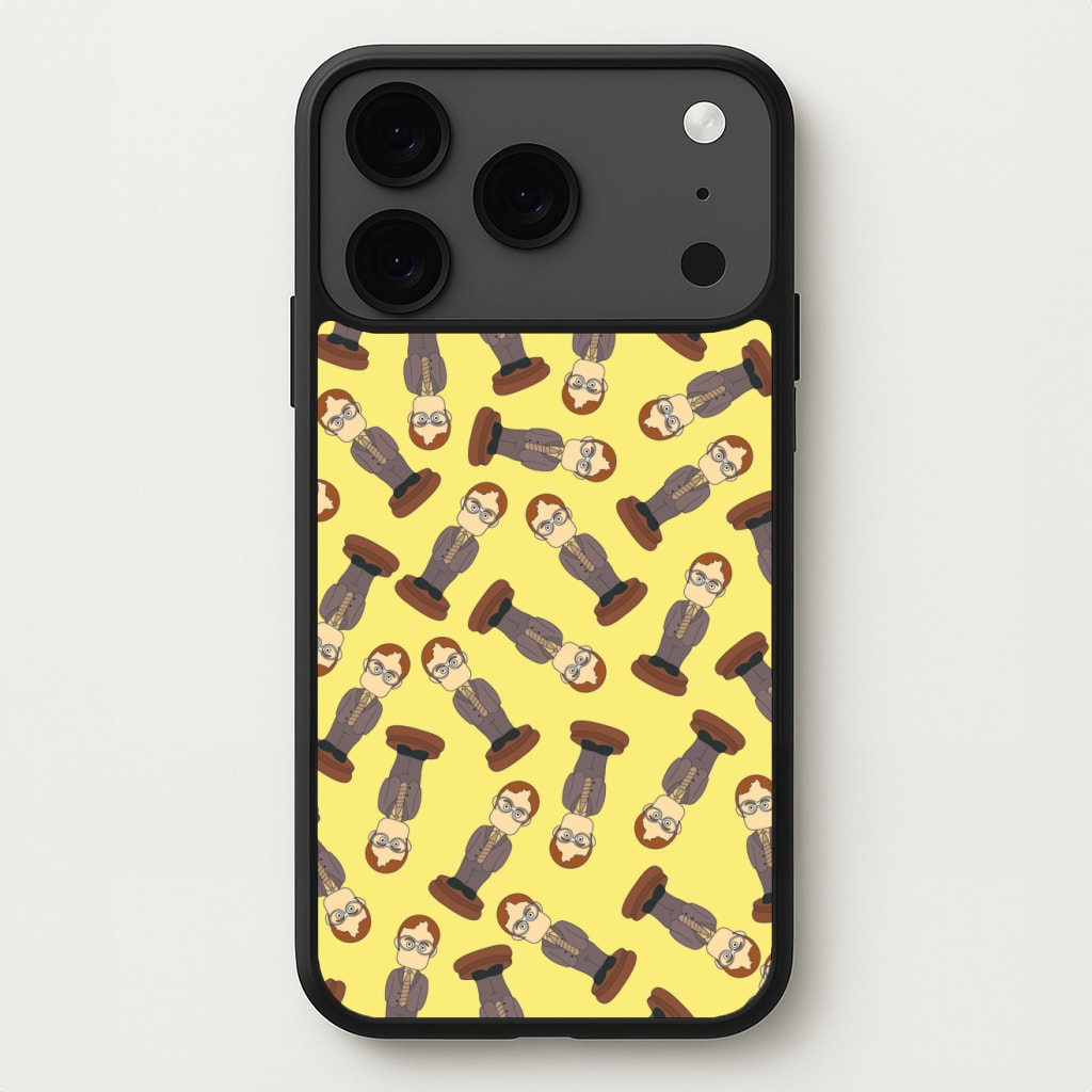 Dwight Pattern Phone Case for iPhone 17 Pro Max