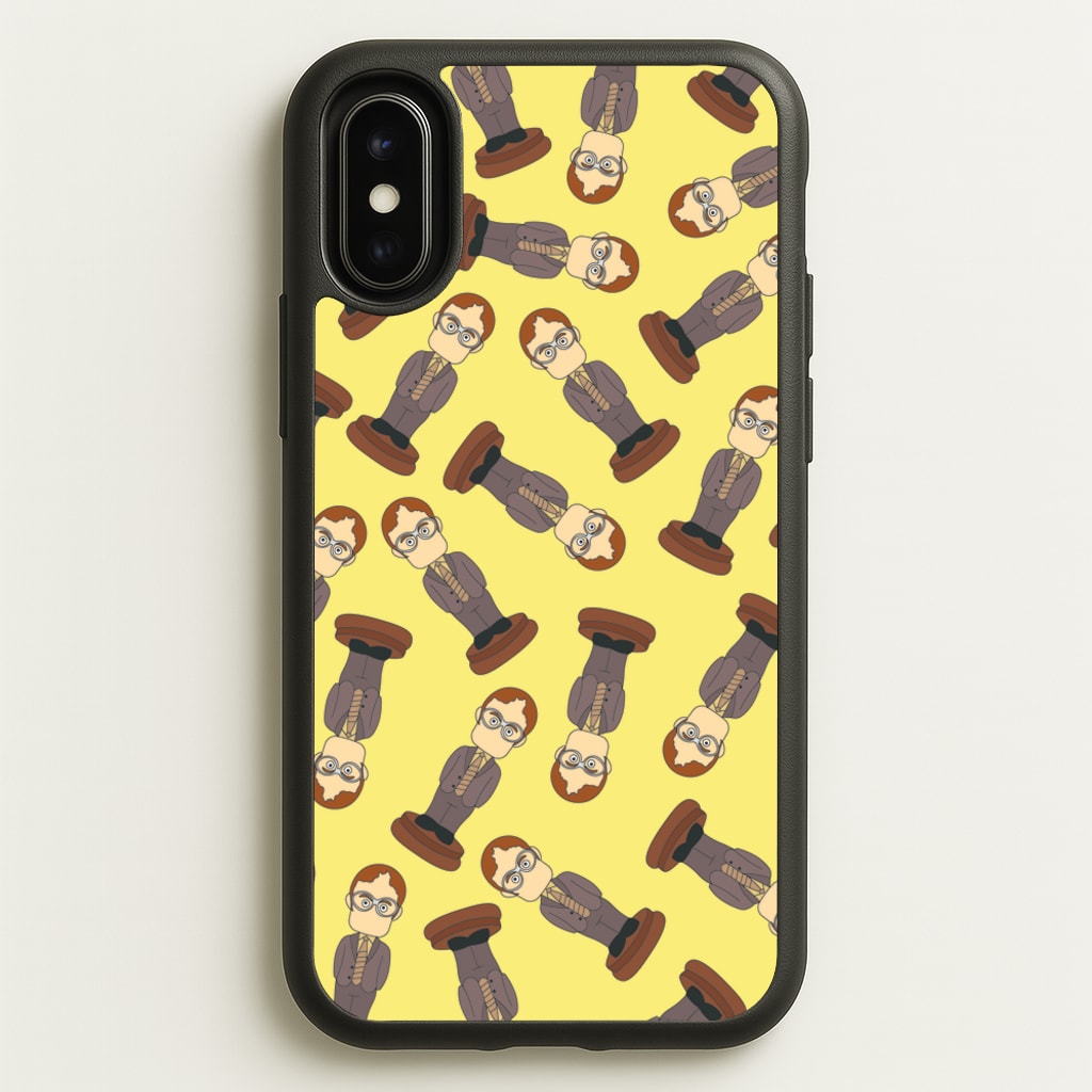 Dwight Pattern - The Office Phone Case for iPhone X / XS