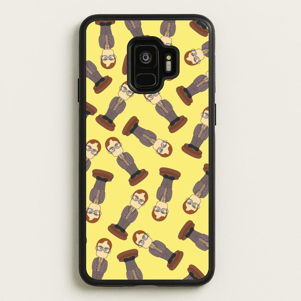 Dwight Pattern - The Office Phone Case for Galaxy S9