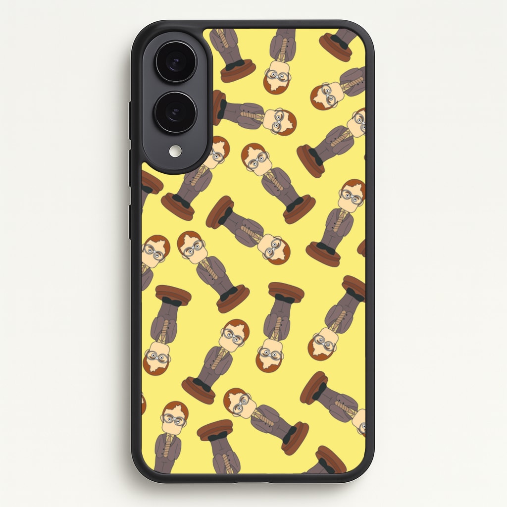 Dwight Pattern - The Office Phone Case for Galaxy S25 Edge