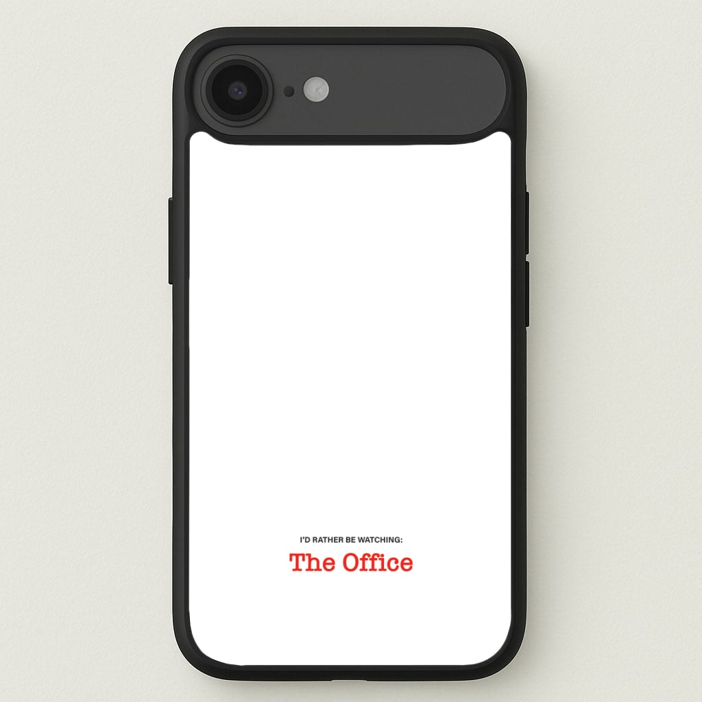 I'd Rather Be Watching The Office Phone Case for iPhone 17 Air