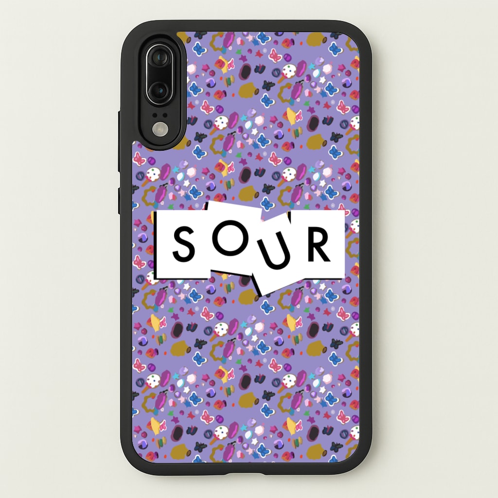 Sour Pattern - Olivia - Olivia Rodrigo Phone Case for Huawei P20