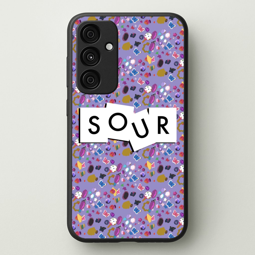Sour Pattern - Olivia - Olivia Rodrigo Phone Case for Galaxy A35