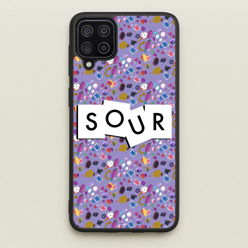 Sour Pattern - Olivia - Olivia Rodrigo Phone Case for Galaxy A12