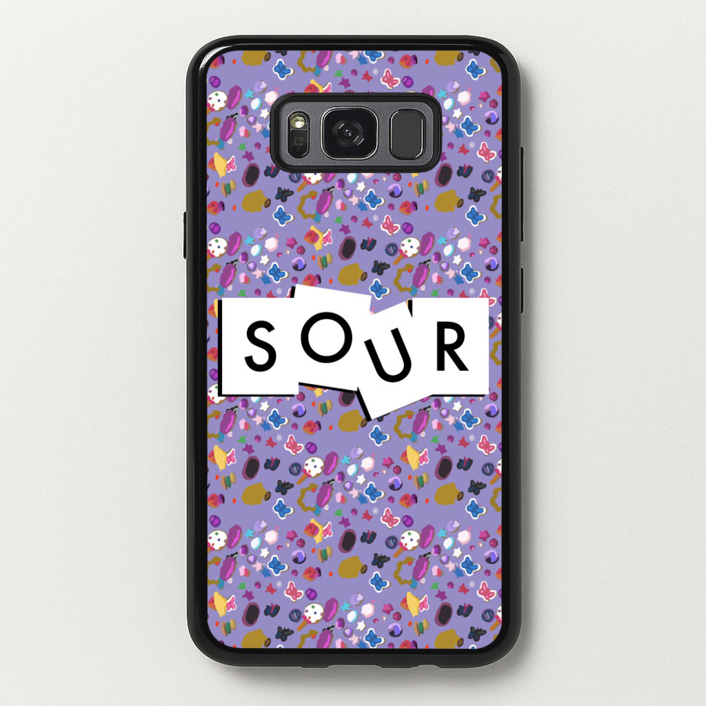 Sour Pattern - Olivia - Olivia Rodrigo Phone Case for Galaxy S8 Plus