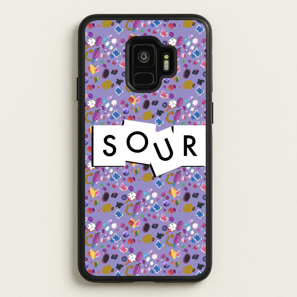 Sour Pattern - Olivia - Olivia Rodrigo Phone Case for Galaxy S9