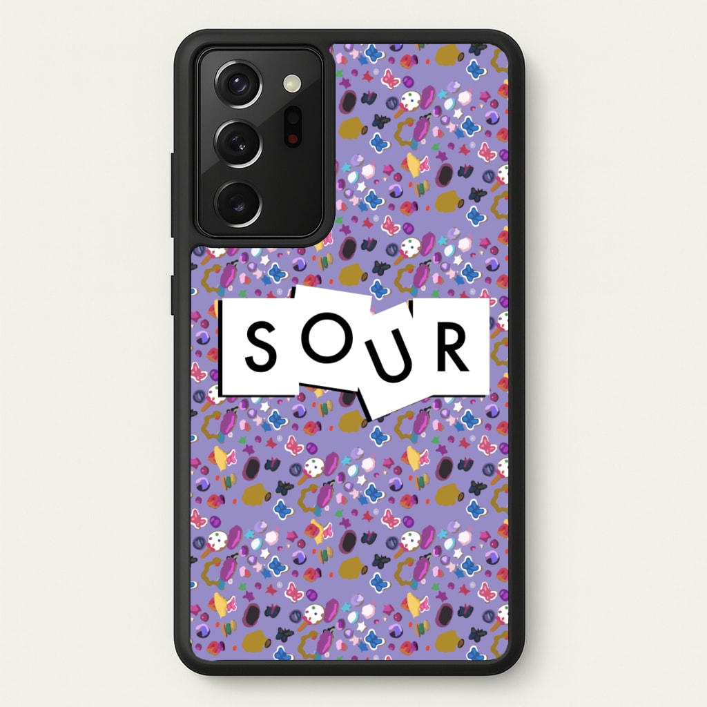 Sour Pattern - Olivia - Olivia Rodrigo Phone Case for Galaxy Note 20 Ultra