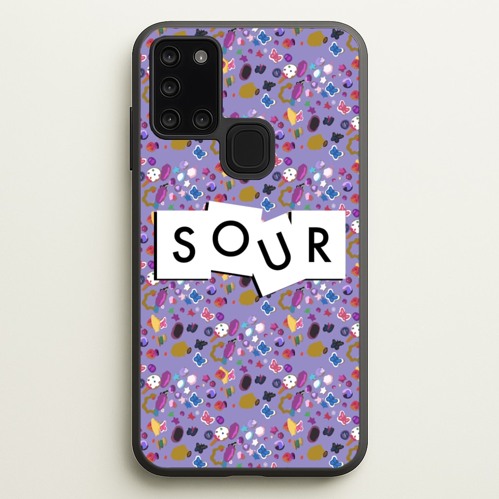 Sour Pattern - Olivia - Olivia Rodrigo Phone Case for Galaxy A21s