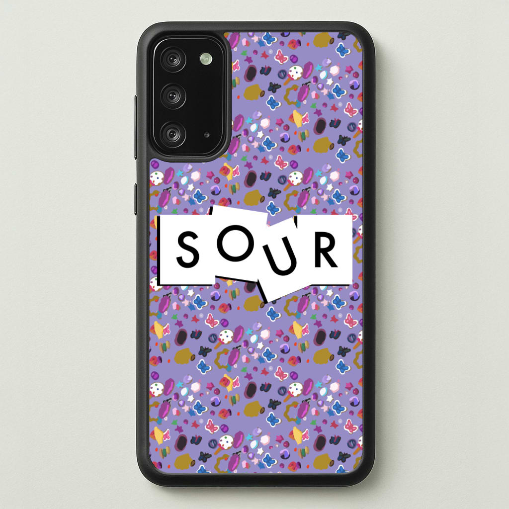 Sour Pattern - Olivia - Olivia Rodrigo Phone Case for Galaxy Note 20