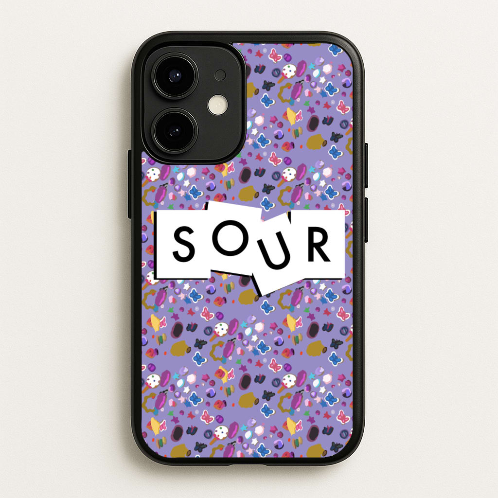 Sour Pattern - Olivia - Olivia Rodrigo Phone Case for iPhone 12 / 12 Pro
