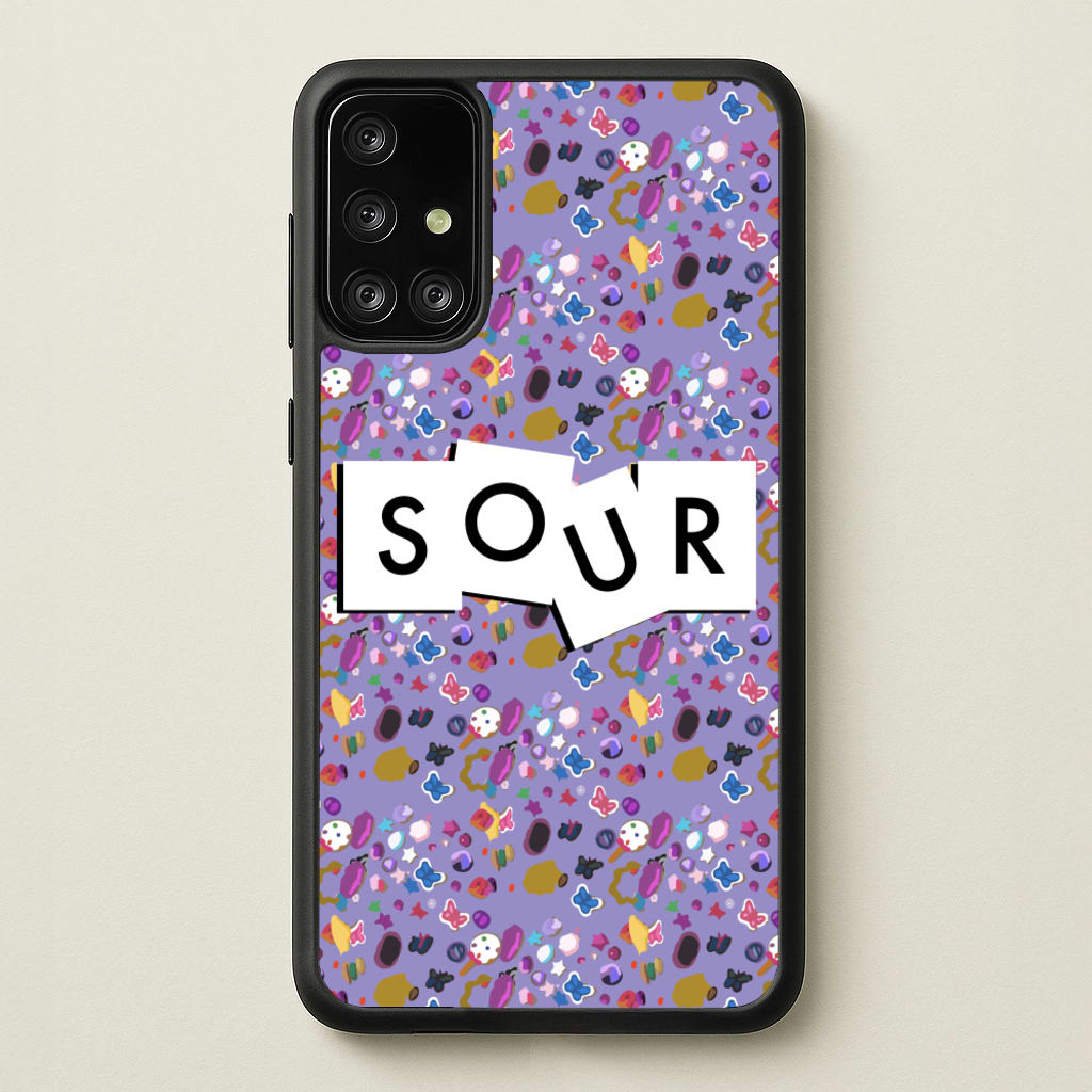 Sour Pattern - Olivia - Olivia Rodrigo Phone Case for Galaxy A71