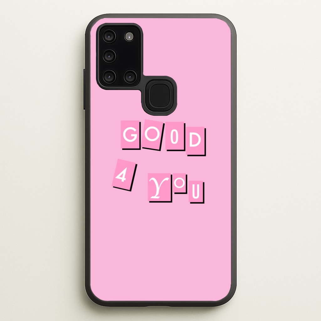 Well Good For You - Olivia - Olivia Rodrigo Phone Case for Galaxy A21s