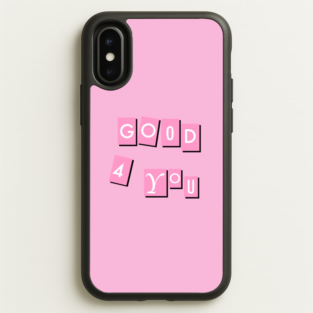 Well Good For You - Olivia - Olivia Rodrigo Phone Case for iPhone X / XS