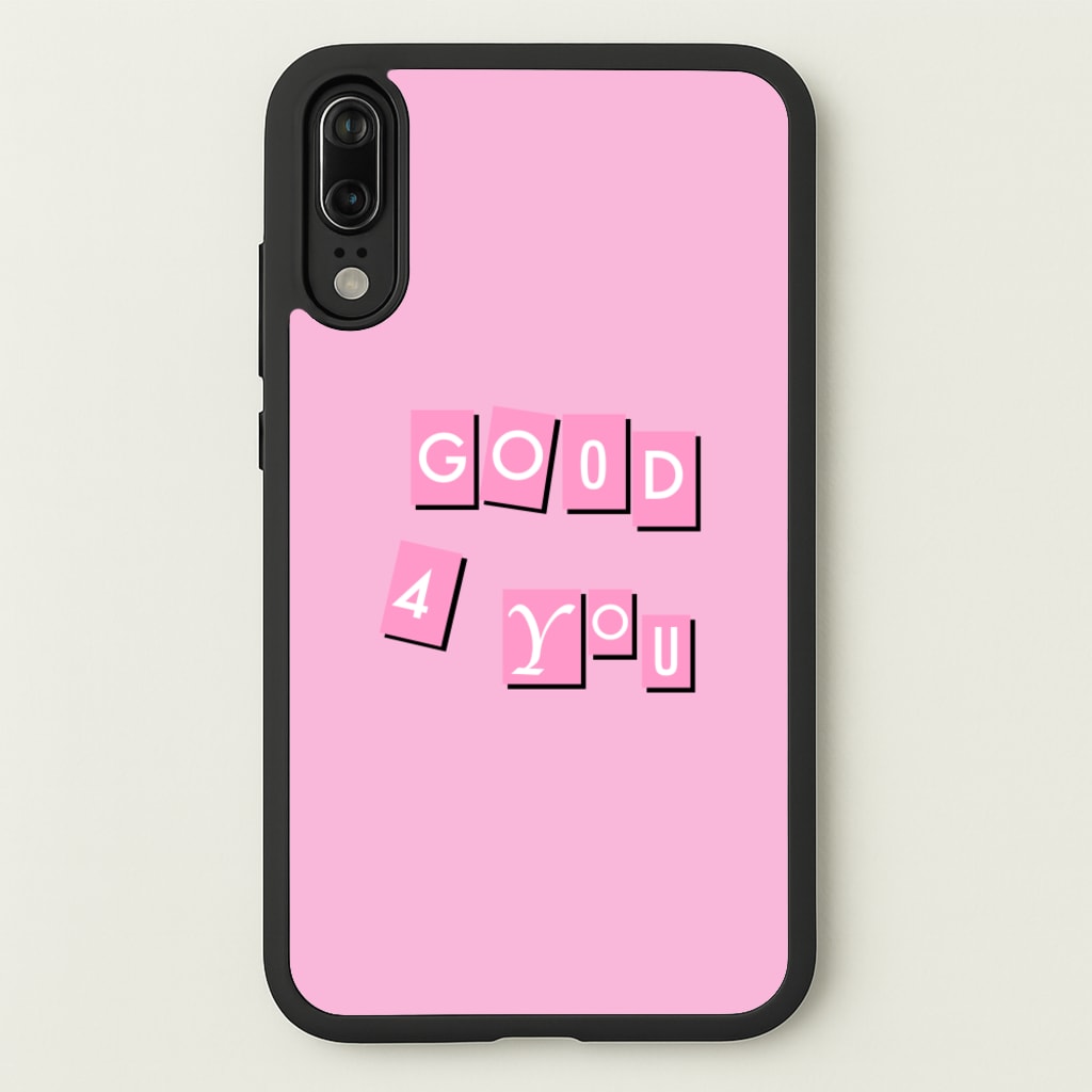 Well Good For You - Olivia - Olivia Rodrigo Phone Case for Huawei P20