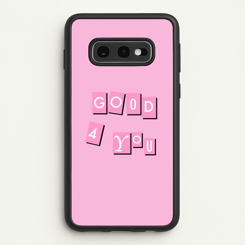 Well Good For You - Olivia - Olivia Rodrigo Phone Case for Galaxy S10e