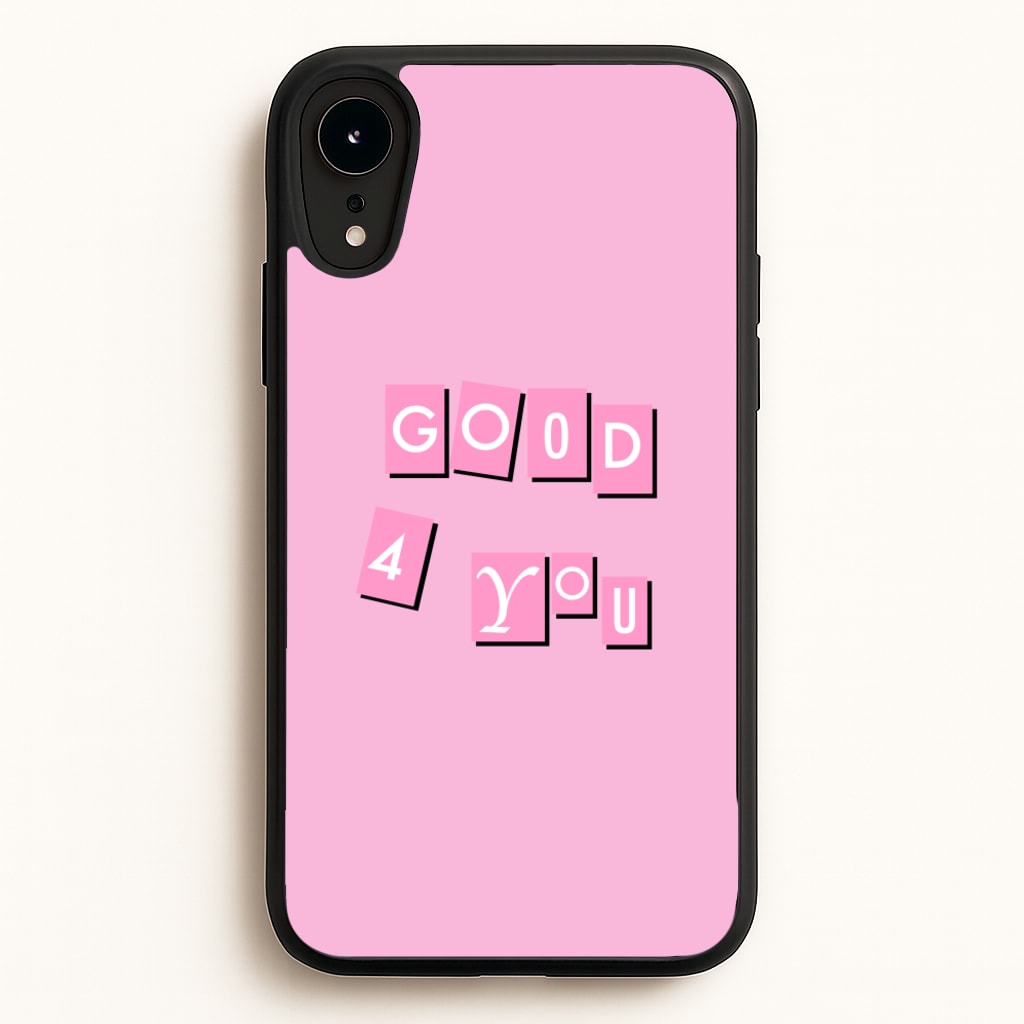 Well Good For You - Olivia - Olivia Rodrigo Phone Case for iPhone XR