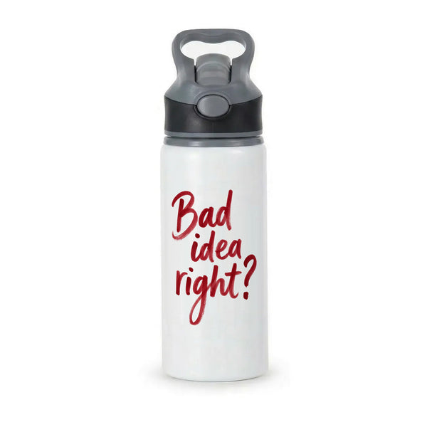 Bad Idea Right Active Water Bottle - Black
