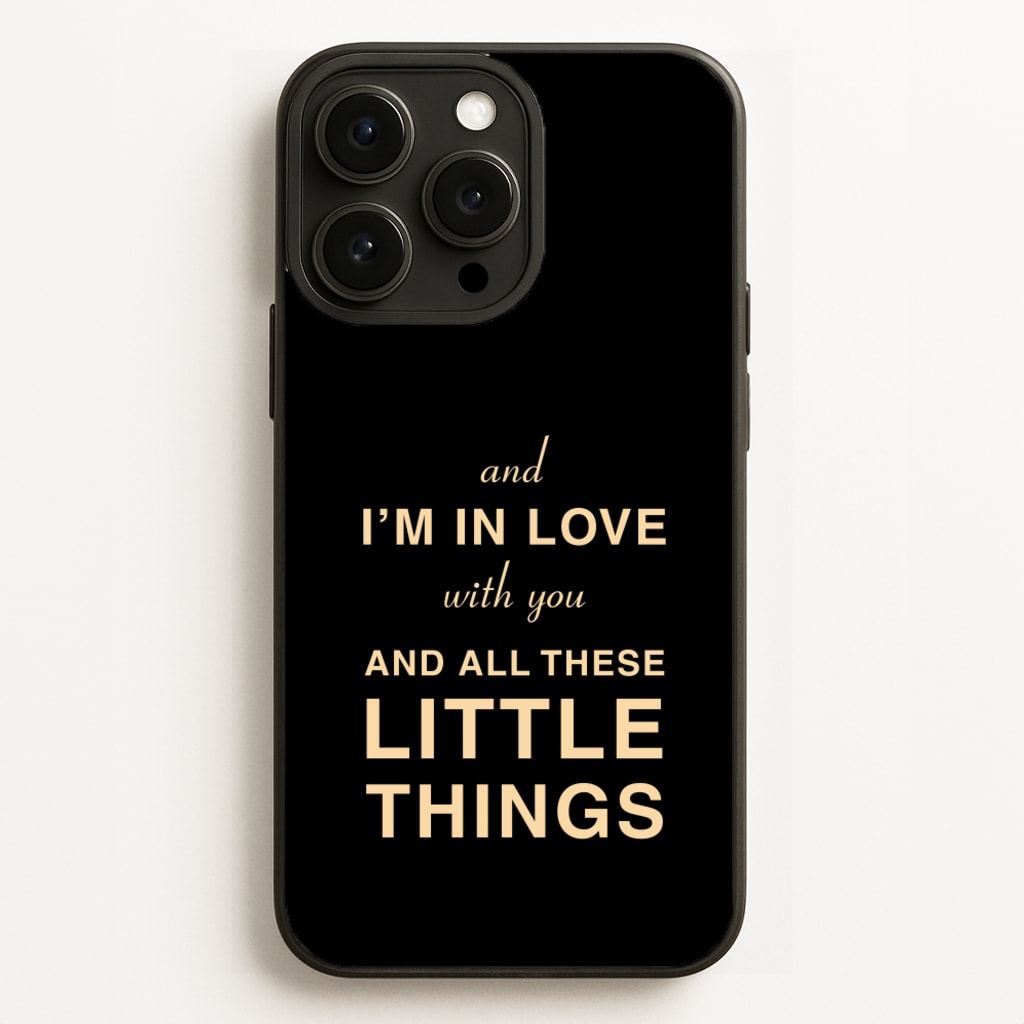 Little Things - One Direction Phone Case for iPhone 16 Pro Max