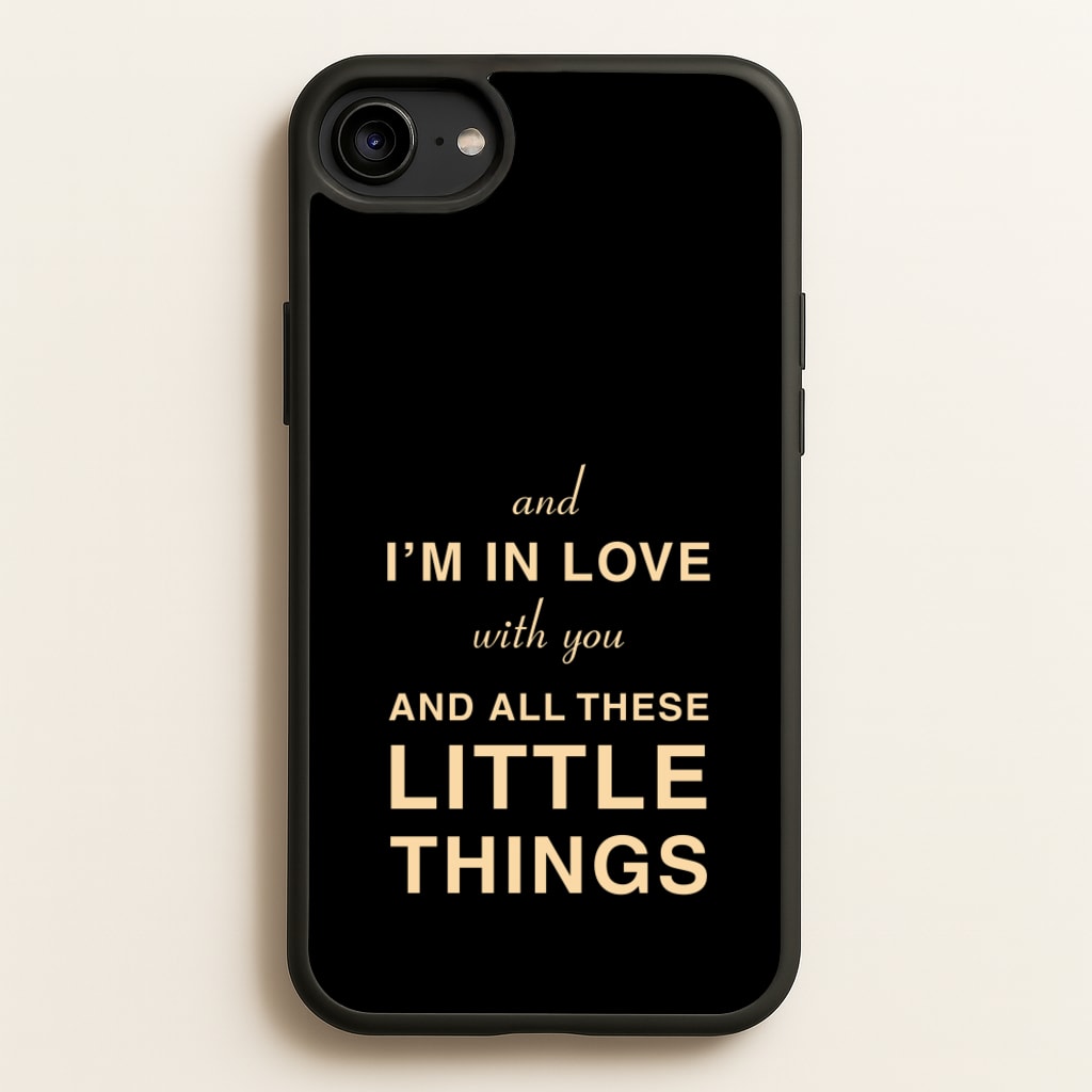 Little Things - One Direction Phone Case for iPhone 6 / 7 / 8 / SE