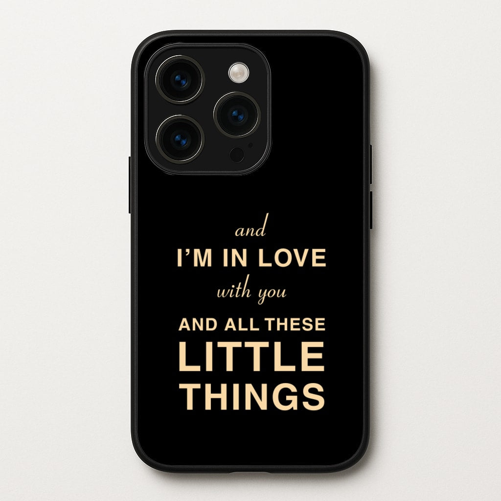 Little Things - One Direction Phone Case for iPhone 15 Pro Max