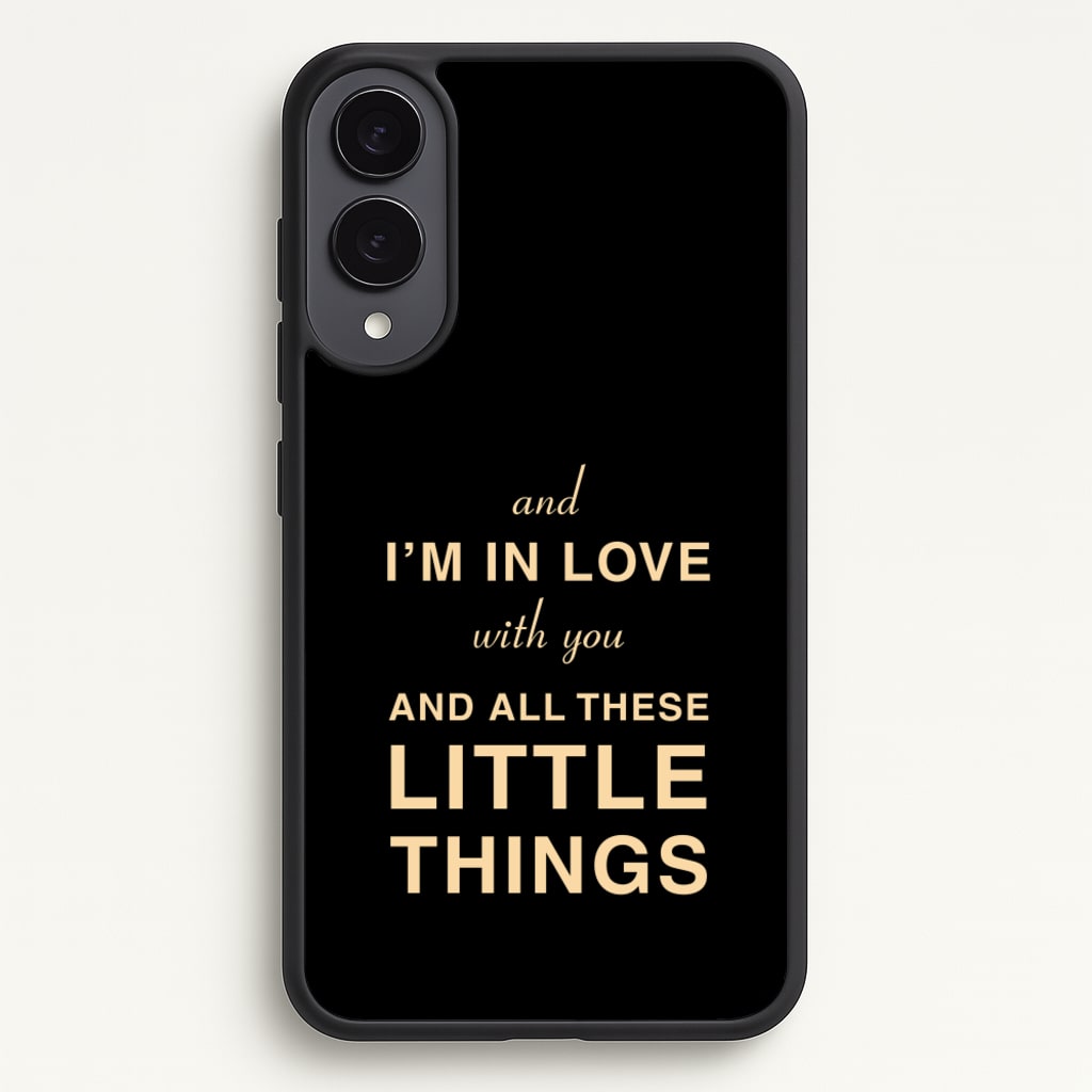 Little Things - One Direction Phone Case for Galaxy S25 Edge