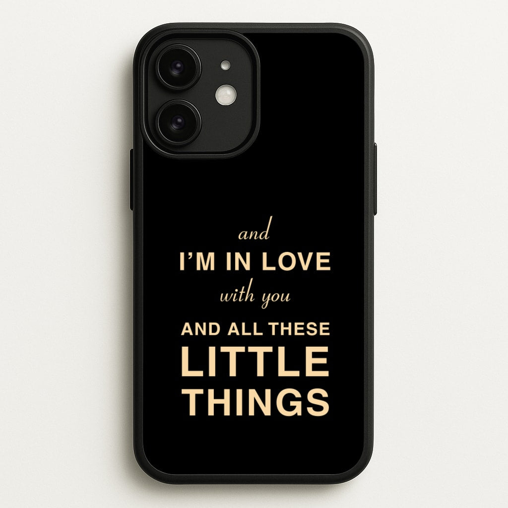 Little Things - One Direction Phone Case for iPhone 11