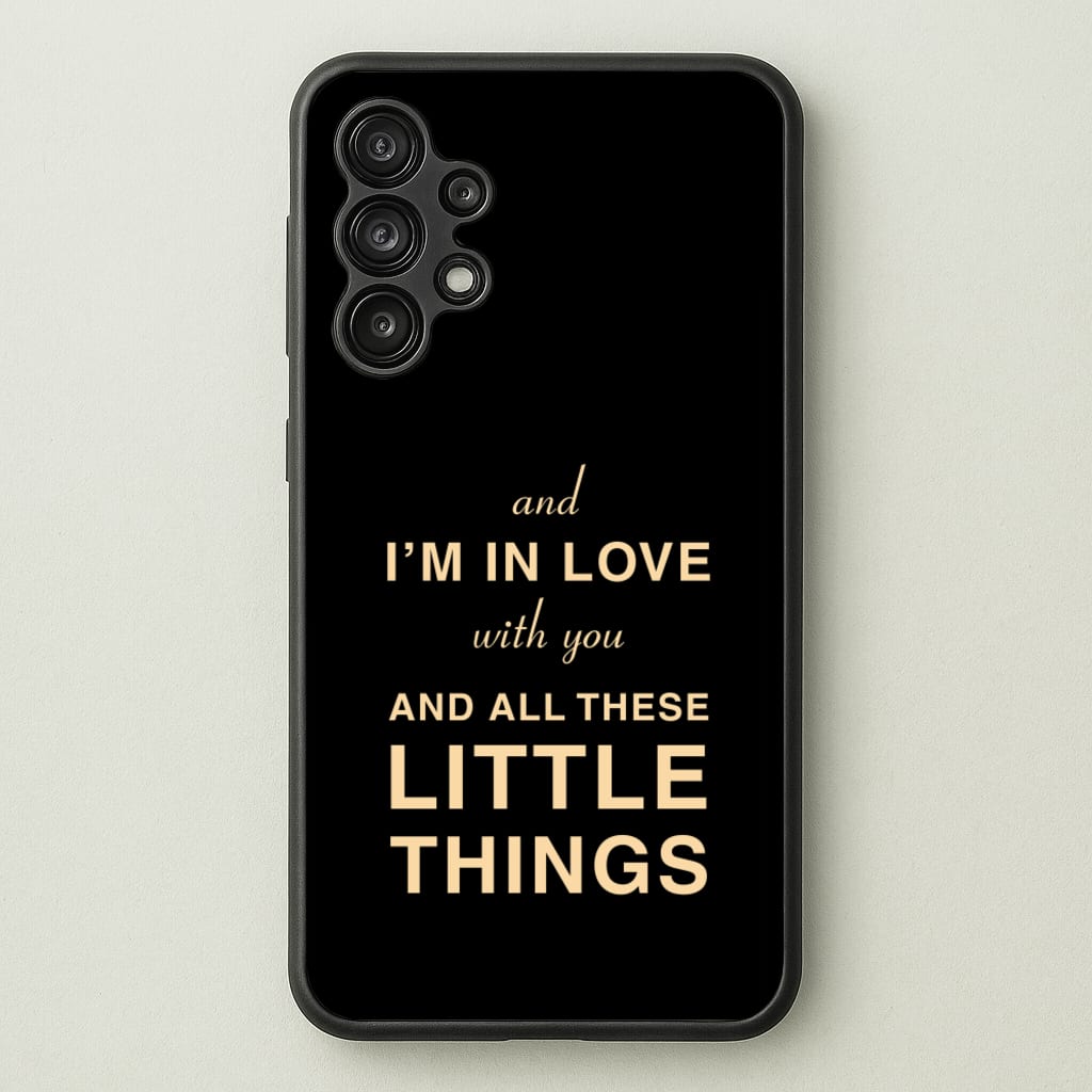 Little Things - One Direction Phone Case for Galaxy A13