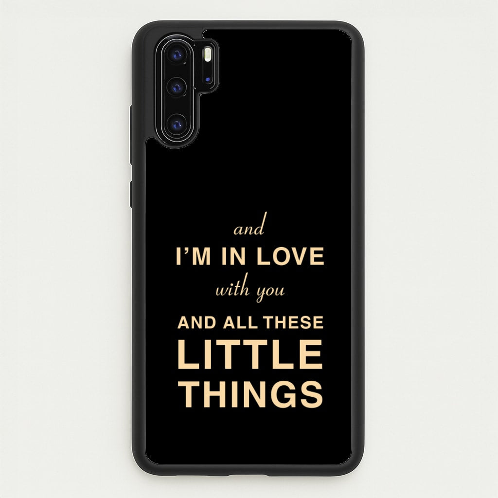 Little Things - One Direction Phone Case for Huawei P30 Pro